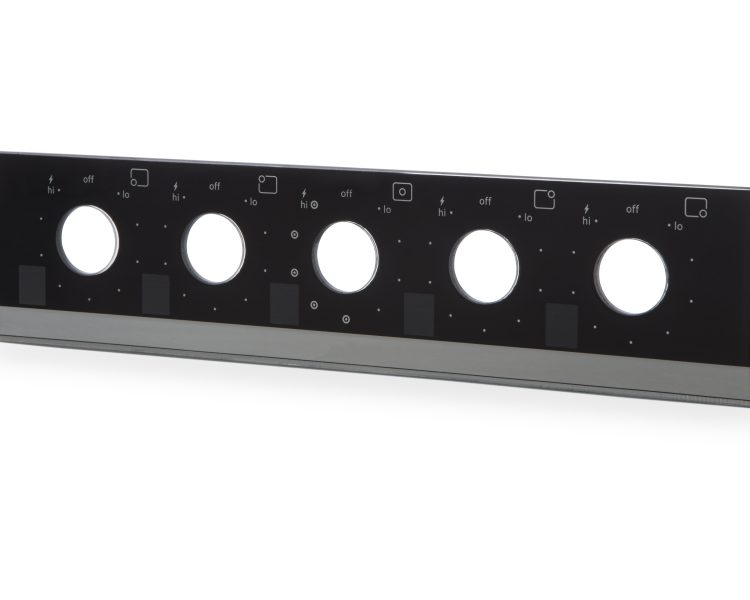 Glass Cooktop Control Panel